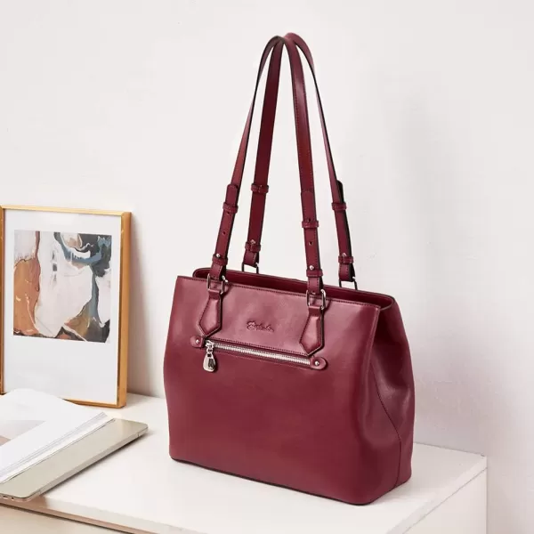 BOSTANTEN Women Handbag Leather Shoulder Bags Soft Designer Top Handle Purse