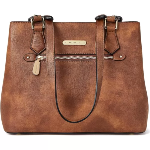 BOSTANTEN Women Handbag Leather Shoulder Bags Soft Designer Top Handle Purse