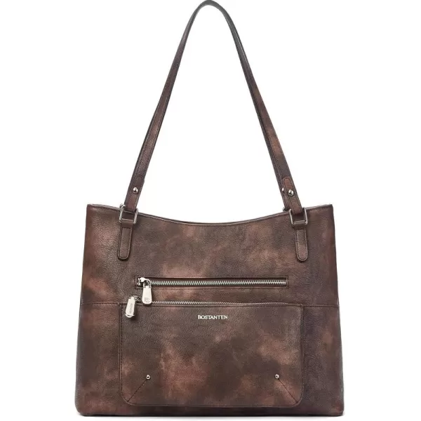 BOSTANTEN Women Handbag Leather Shoulder Bags Soft Designer Top Handle Purse