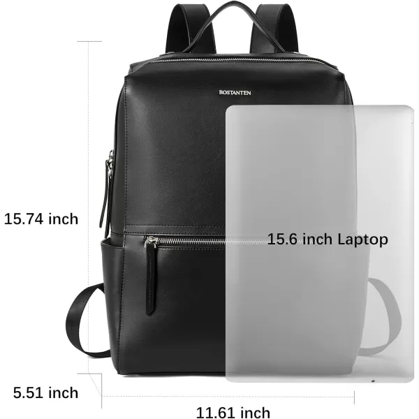 BOSTANTEN Genuine Leather Backpack Purse for Women Fashion Backpack Casual College Shoulder Bag Travel Backpack