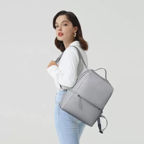 BOSTANTEN Genuine Leather Backpack Purse for Women Fashion Backpack Casual College Shoulder Bag Travel Backpack