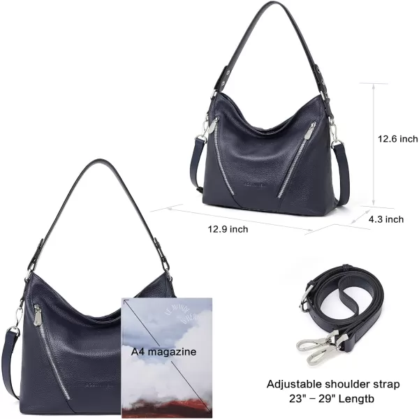 BOSTANTEN Women Leather Handbag Designer Ladies Hobo Purses Shoulder Bags