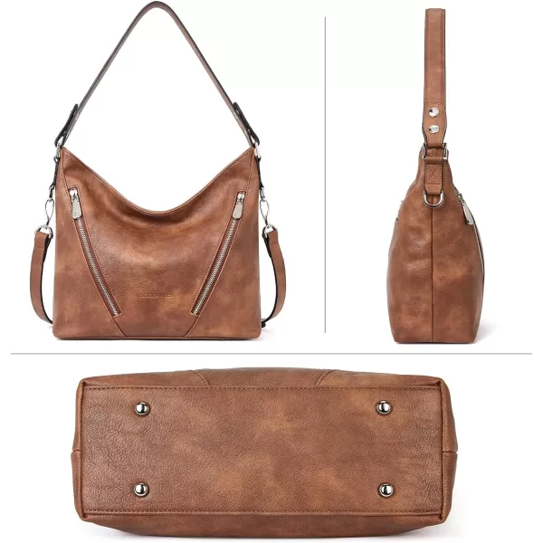 BOSTANTEN Women Leather Handbag Designer Ladies Hobo Purses Shoulder Bags