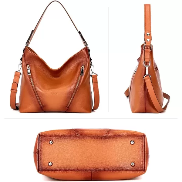 BOSTANTEN Women Leather Handbag Designer Ladies Hobo Purses Shoulder Bags