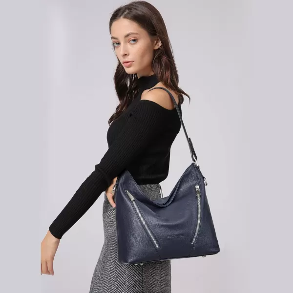 BOSTANTEN Women Leather Handbag Designer Ladies Hobo Purses Shoulder Bags