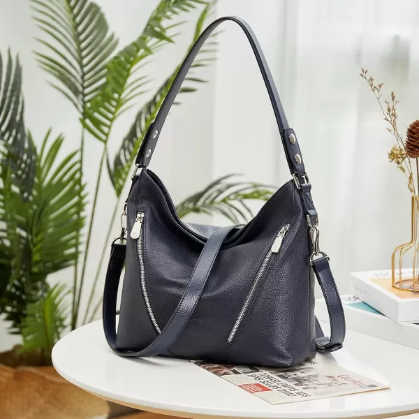 BOSTANTEN Women Leather Handbag Designer Ladies Hobo Purses Shoulder Bags
