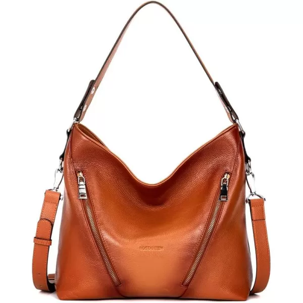 BOSTANTEN Women Leather Handbag Designer Ladies Hobo Purses Shoulder Bags