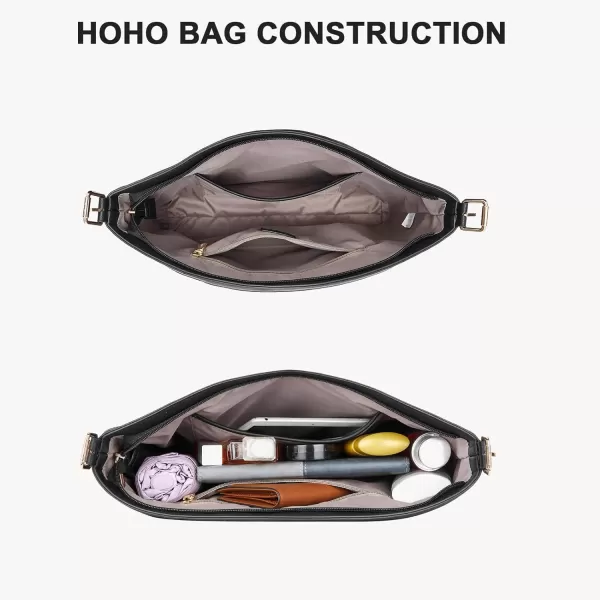BOSTANTEN Hobo Bags for Women Large Vegan Leather Crossbody Shoulder Purses and Handbags