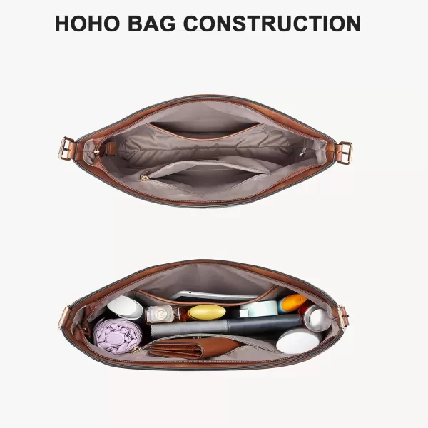 BOSTANTEN Hobo Bags for Women Large Vegan Leather Crossbody Shoulder Purses and Handbags