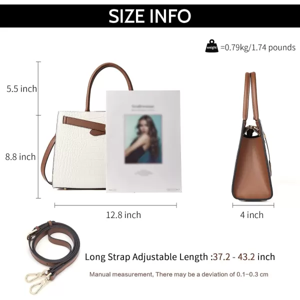 BOSTANTEN Leather Handbags for Women Designer Satchel Purses Top Handle Tote Work Shoulder Bags