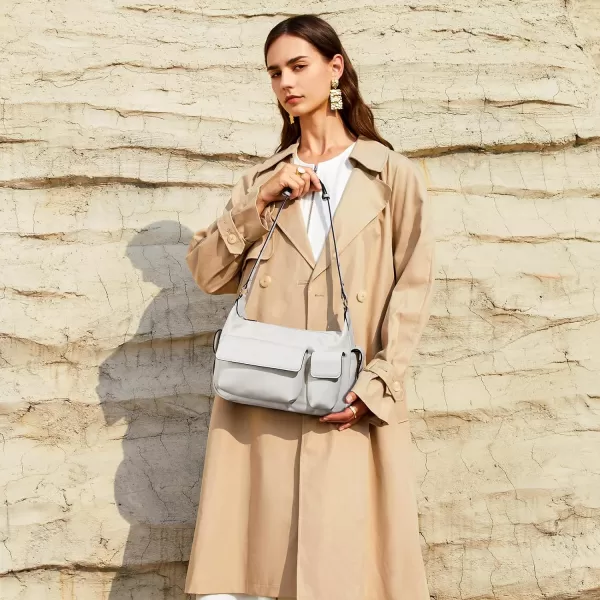 BOSTANTEN Shoulder Bag for Women Trendy Vegan Leather Hobo Purses with Multiple Pockets