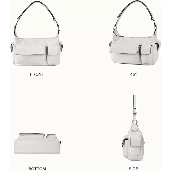 BOSTANTEN Shoulder Bag for Women Trendy Vegan Leather Hobo Purses with Multiple Pockets