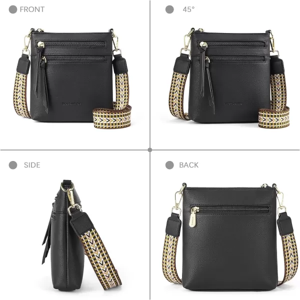 BOSTANTEN Small Crossbody Phone Purses for Women Crossbody Bags Trendy Leather Shoulder Handbag with Card Slots