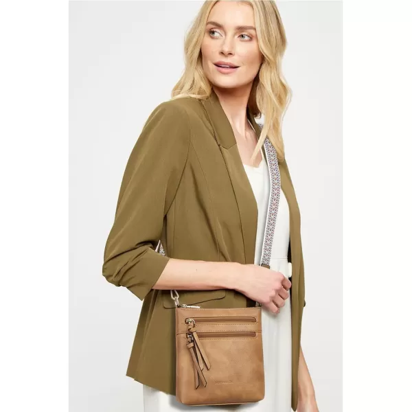 BOSTANTEN Small Crossbody Phone Purses for Women Crossbody Bags Trendy Leather Shoulder Handbag with Card Slots