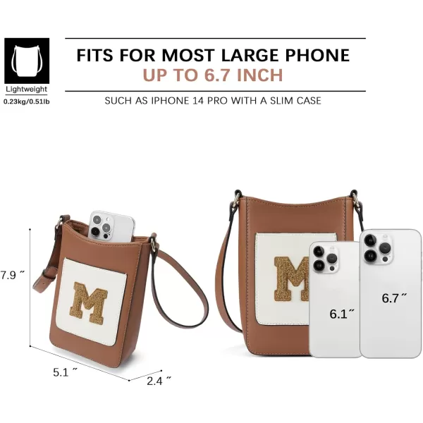 BOSTANTEN Small Crossbody Purses for Women Trendy Cell Phone Bag Leather Handbags with Adjustable Strap