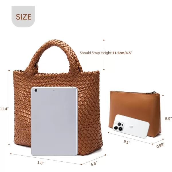 BOSTANTEN Woven Bags for Women Large Leather Tote Bag Summer Beach Travel Handbags Shopper Shoulder Bag Trendy