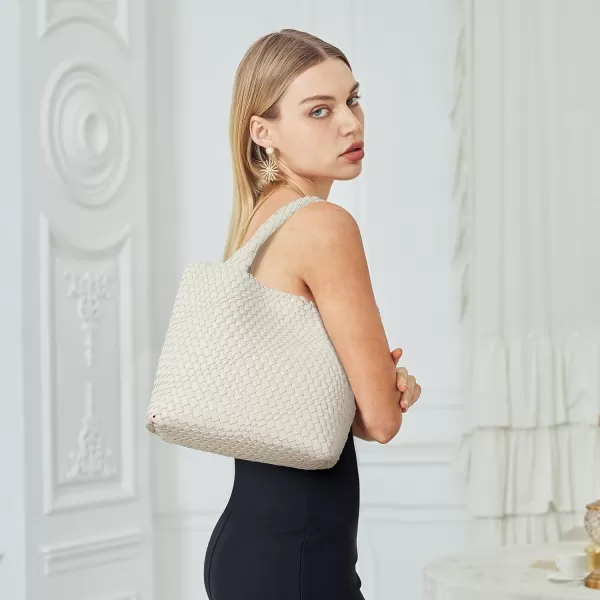 BOSTANTEN Woven Bags for Women Large Leather Tote Bag Summer Beach Travel Handbags Shopper Shoulder Bag Trendy