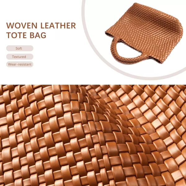 BOSTANTEN Woven Bags for Women Large Leather Tote Bag Summer Beach Travel Handbags Shopper Shoulder Bag Trendy