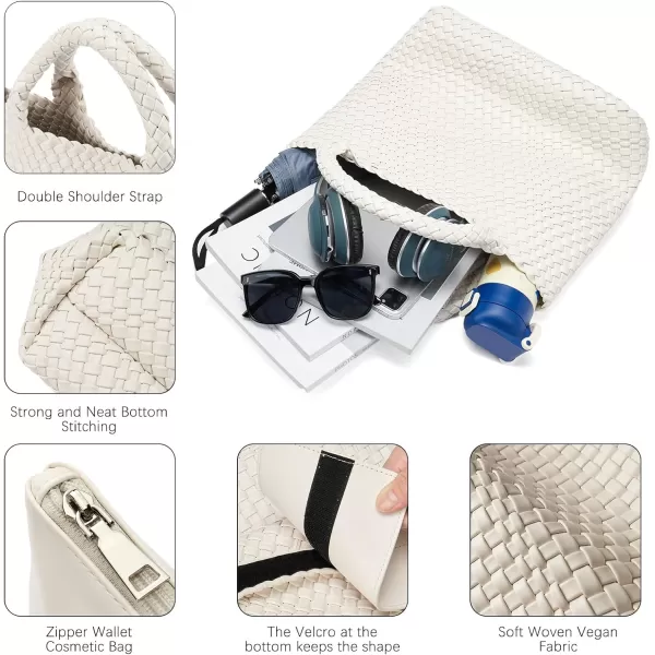 BOSTANTEN Woven Bags for Women Large Leather Tote Bag Summer Beach Travel Handbags Shopper Shoulder Bag Trendy