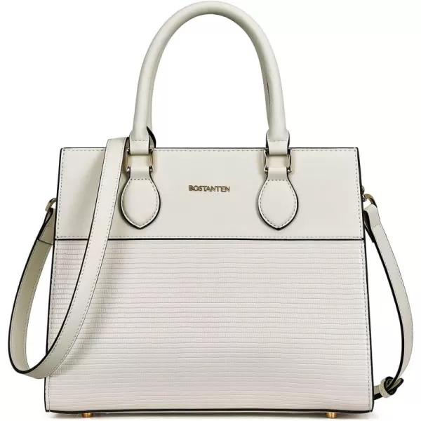 BOSTANTEN Leather Handbags for Women Designer Satchel Purses Top Handle Tote Work Shoulder Bags