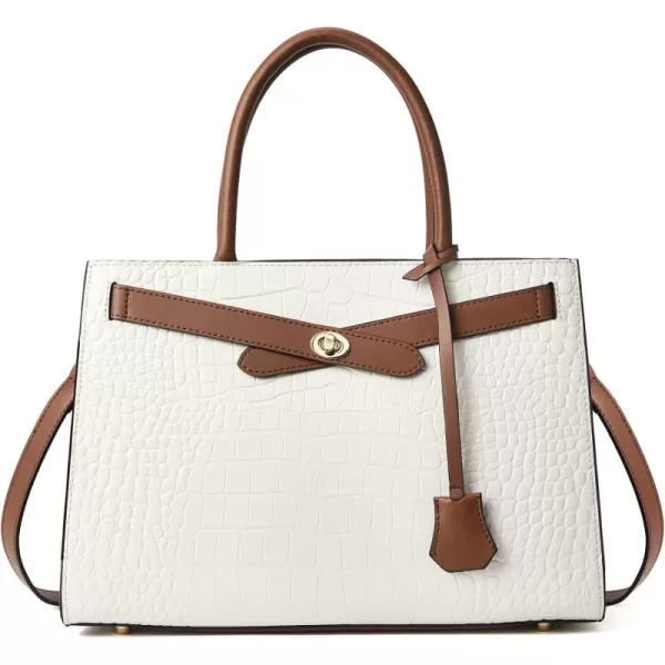 BOSTANTEN Leather Handbags for Women Designer Satchel Purses Top Handle Tote Work Shoulder Bags