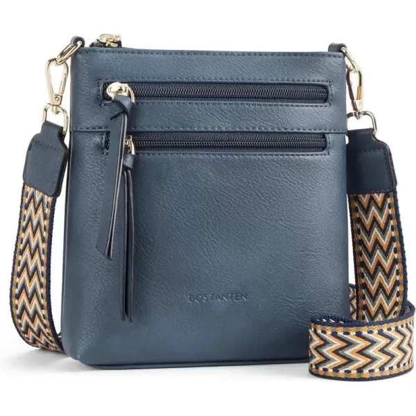 BOSTANTEN Small Crossbody Phone Purses for Women Crossbody Bags Trendy Leather Shoulder Handbag with Card Slots