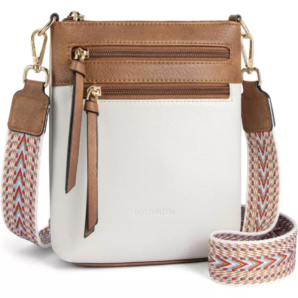 BOSTANTEN Small Crossbody Phone Purses for Women Crossbody Bags Trendy Leather Shoulder Handbag with Card Slots