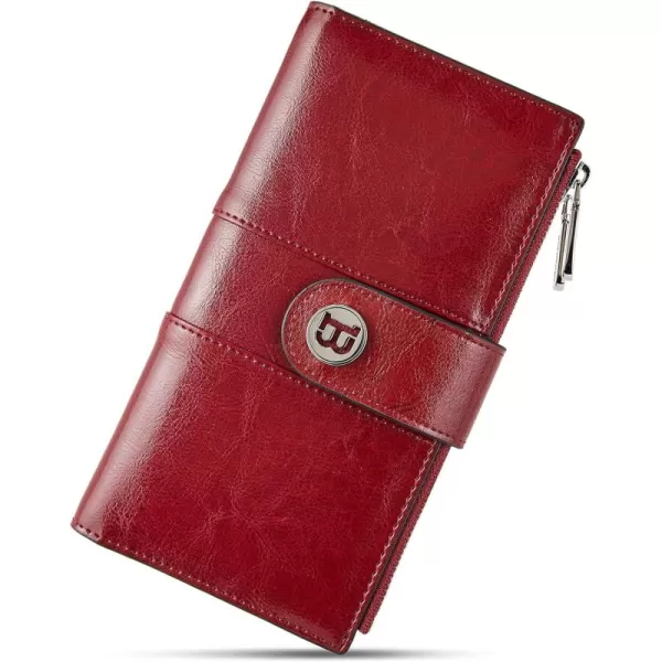 3-Wine Red-Double Zipper