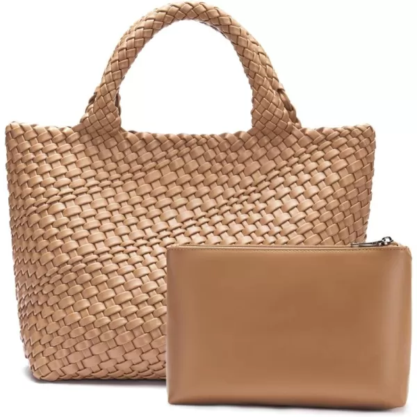 BOSTANTEN Woven Bags for Women Large Leather Tote Bag Summer Beach Travel Handbags Shopper Shoulder Bag Trendy