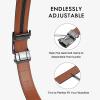 imageBOSTANTEN Mens Belt Leather Ratchet Belt For Men Dress and Casual with Adjustable Buckle Trim to Fit001 Coffee