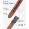 imageBOSTANTEN Mens Belt Leather Ratchet Belt For Men Dress and Casual with Adjustable Buckle Trim to Fit011  Black