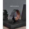 imageBOSTANTEN Mens Belt Leather Ratchet Belt For Men Dress and Casual with Adjustable Buckle Trim to Fit012  Black  Brown