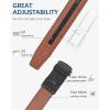 imageBOSTANTEN Mens Belt Leather Ratchet Belt For Men Dress and Casual with Adjustable Buckle Trim to Fit012  Black  Brown