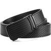 imageBOSTANTEN Mens Belt Leather Ratchet Belt For Men Dress and Casual with Adjustable Buckle Trim to Fit013  Black