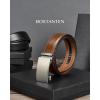 imageBOSTANTEN Mens Belt Leather Ratchet Belt For Men Dress and Casual with Adjustable Buckle Trim to Fit013  Vintage Brown