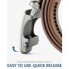 imageBOSTANTEN Mens Belt Leather Ratchet Belt For Men Dress and Casual with Adjustable Buckle Trim to Fit015  All Brown