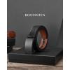 imageBOSTANTEN Mens Belt Leather Ratchet Belt For Men Dress and Casual with Adjustable Buckle Trim to Fit015  Black  Brown