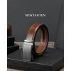 imageBOSTANTEN Mens Belt Leather Ratchet Belt For Men Dress and Casual with Adjustable Buckle Trim to Fit016  Vintage Brown