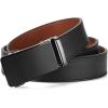 imageBOSTANTEN Mens Belt Leather Ratchet Belt For Men Dress and Casual with Adjustable Buckle Trim to Fit018  Black  Brown