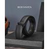imageBOSTANTEN Mens Belt Leather Ratchet Belt For Men Dress and Casual with Adjustable Buckle Trim to Fit019  Bostanten  Black