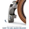 imageBOSTANTEN Mens Belt Leather Ratchet Belt For Men Dress and Casual with Adjustable Buckle Trim to Fit019  Light Brown
