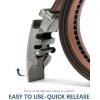 imageBOSTANTEN Mens Belt Leather Ratchet Belt For Men Dress and Casual with Adjustable Buckle Trim to Fit022  Dark Brown