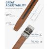 imageBOSTANTEN Mens Belt Leather Ratchet Belt For Men Dress and Casual with Adjustable Buckle Trim to Fit022  Dark Brown