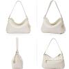 imageBOSTANTEN Purses for Women Vegan Leather Shoulder Bag Designer Ladies Hobo Handbags PocketbooksA01ivory White
