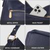 imageBOSTANTEN Purses for Women Vegan Leather Shoulder Bag Designer Ladies Hobo Handbags PocketbooksA01navy Blue
