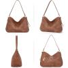imageBOSTANTEN Purses for Women Vegan Leather Shoulder Bag Designer Ladies Hobo Handbags PocketbooksB02retro Brown