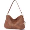 imageBOSTANTEN Purses for Women Vegan Leather Shoulder Bag Designer Ladies Hobo Handbags PocketbooksB02retro Brown