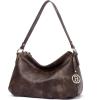 imageBOSTANTEN Purses for Women Vegan Leather Shoulder Bag Designer Ladies Hobo Handbags PocketbooksB02retro Coffee