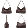 imageBOSTANTEN Purses for Women Vegan Leather Shoulder Bag Designer Ladies Hobo Handbags PocketbooksB02retro Coffee