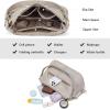 imageBOSTANTEN Purses for Women Vegan Leather Shoulder Bag Designer Ladies Hobo Handbags PocketbooksLight Gray